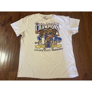 Golden State Warriors Champions T-Shirt Basketball Legends Ring Fanatics Tee